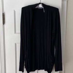 Elegant Black Women's Cardigan